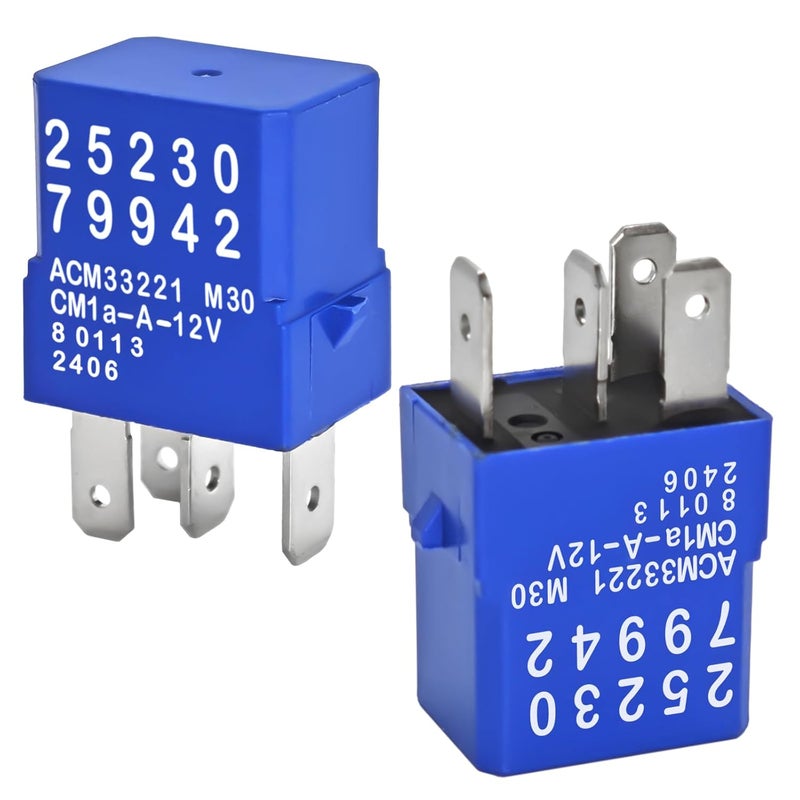 Formiden 2PCS 25230-79942 Blower Motor Relay – Compatible with Infiniti G35 M35 G37 Nissan Altima Sentra Maxima Quest Murano Leaf Armada - Image 1